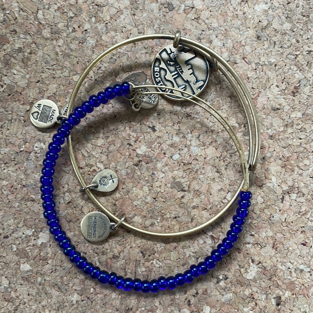 Alex and Ani set of two bracelets